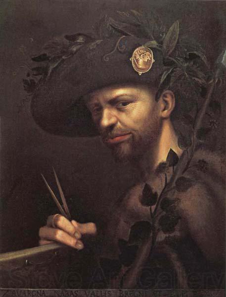 Giovanni Paolo Lomazzo Self-Portrait as Abbot of the Accademiglia Norge oil painting art